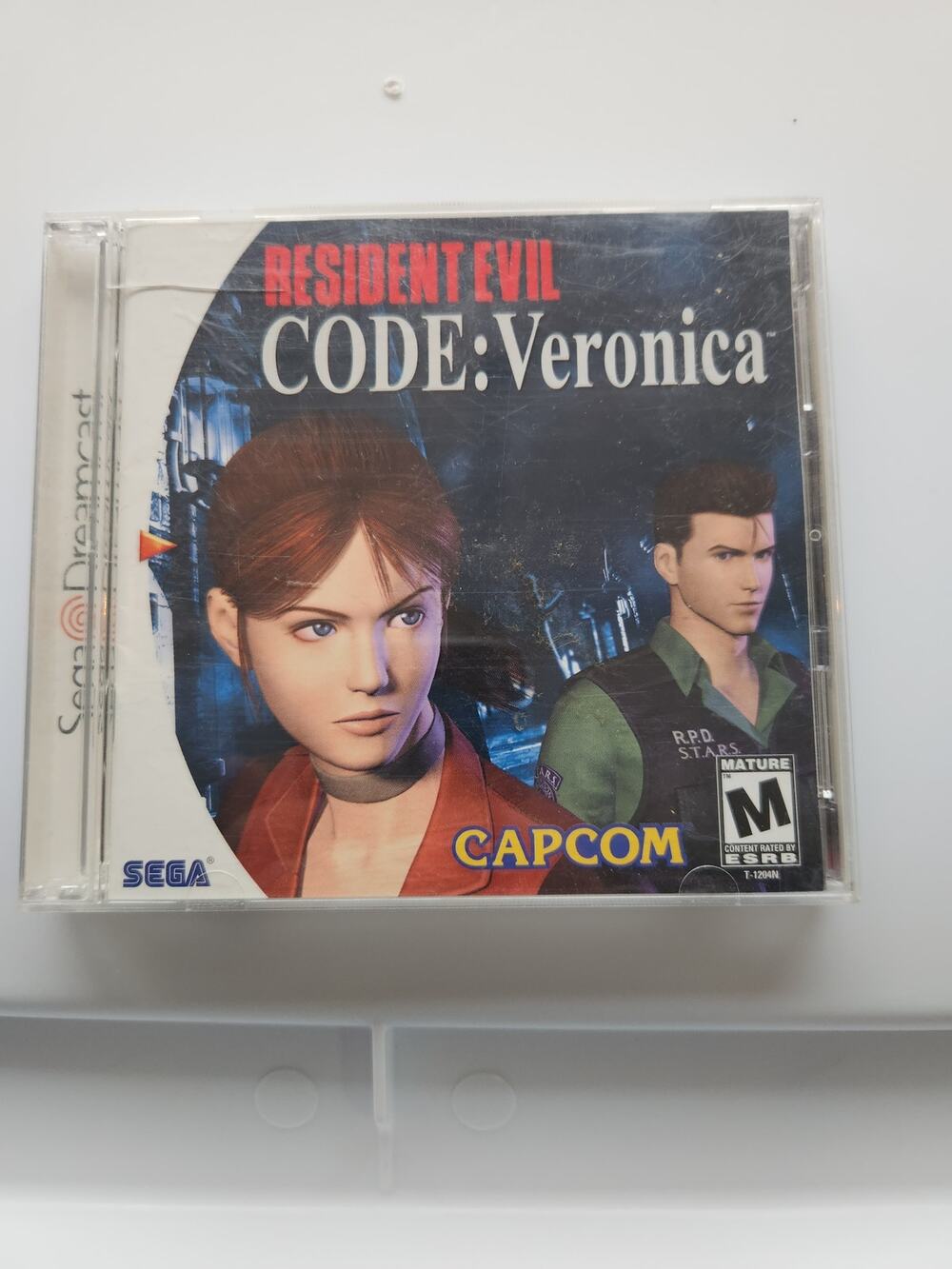 Resident Evil Code Veronica Sega Dreamcast Video Game Survival Horror CIB Tested
